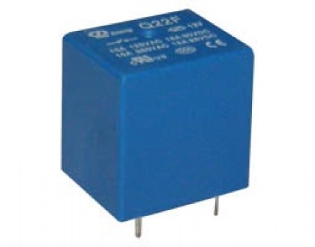 RELAY SUBMINIATURE 1P 12V DC 15A Q22F (SRU) ZHN